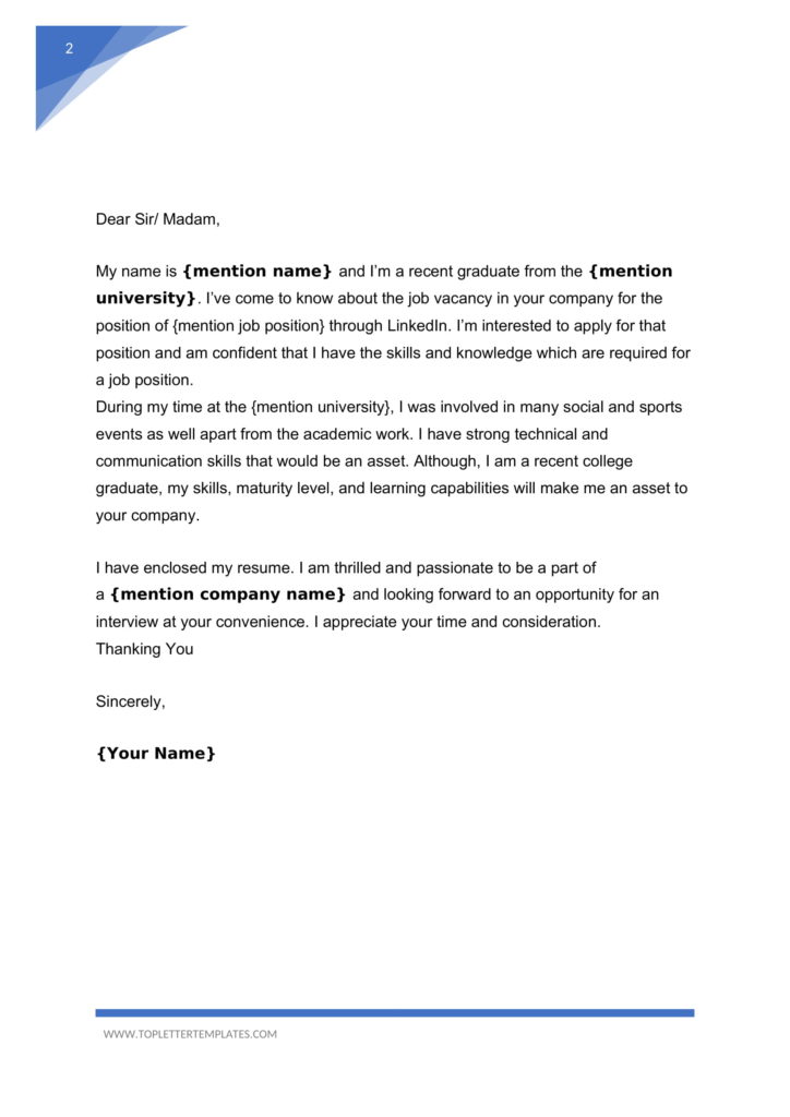 content writer cover letter