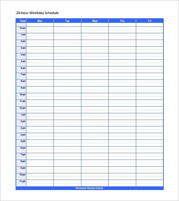 Work Planning Template Excel from toplettertemplates.com